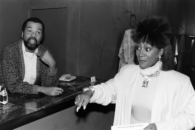 Armstead Edwards and Patti LaBelle in 1986. The couple were married for 32 years.
