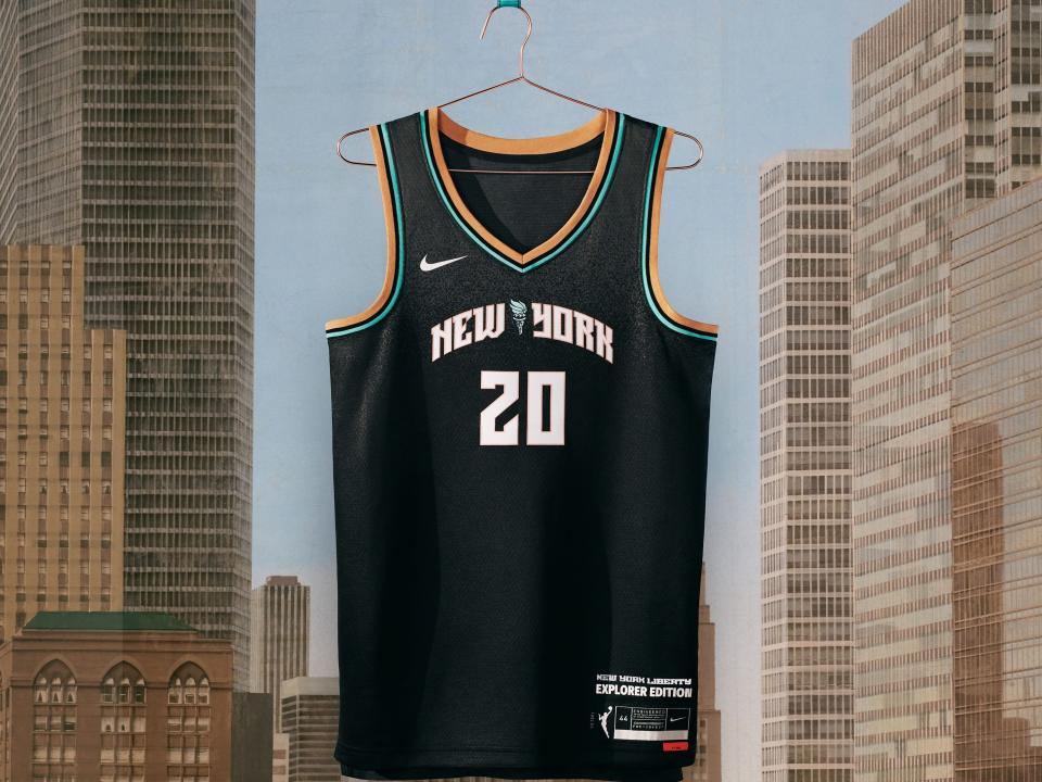 New York Liberty Explorer Edition jerseys