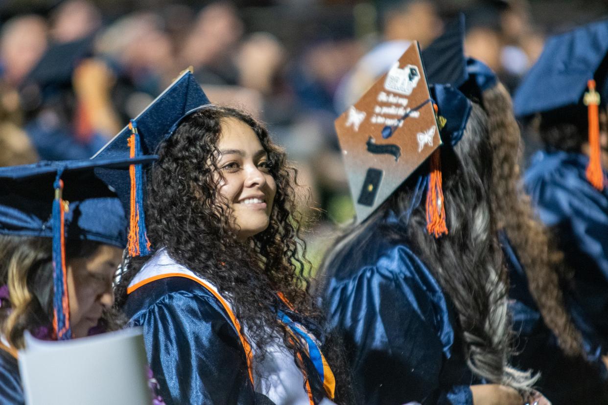 College of the Sequoias 95th Commencement ceremony at Mineral King Bowl on Thursday, May 19, 2022.