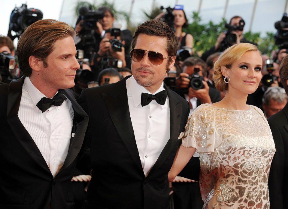 2009 Cannes Film Festival Daniel Bruhl Brad Pitt Diane Kruger