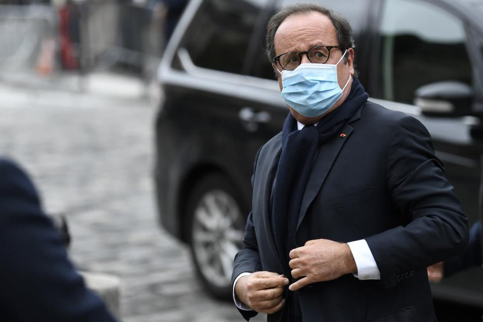 François Hollande le 5 octobre 2020 à Paris - BERTRAND GUAY / AFP