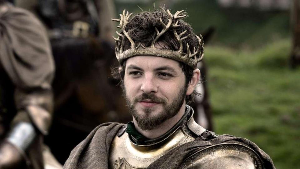 68. Renly Baratheon: <b>Played by</b>: Gethin Anthony <p>The Rickon of the Baratheon brothers. His claim to the Iron Throne was tenuous, considering his older brother, Stannis, was still alive. When Stannis's shadow monster came to kill him, it was only good news for the show. (HBO)