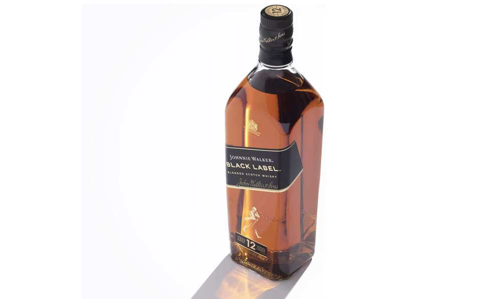 Whisky Johnnie Walker Black Label 750 ml. Foto: amazon.com.mx
