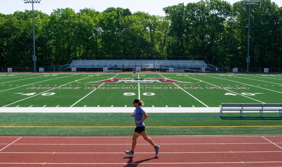 Anthony Certa at Matawan Regional High School's Bruce MacCutcheon Field in Aberdeen, NJ on Tuesday, May 31, 2022.