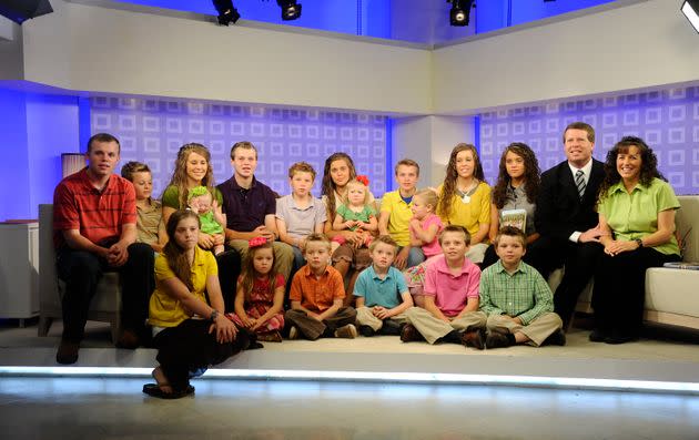 The Duggar family appear on NBC's 