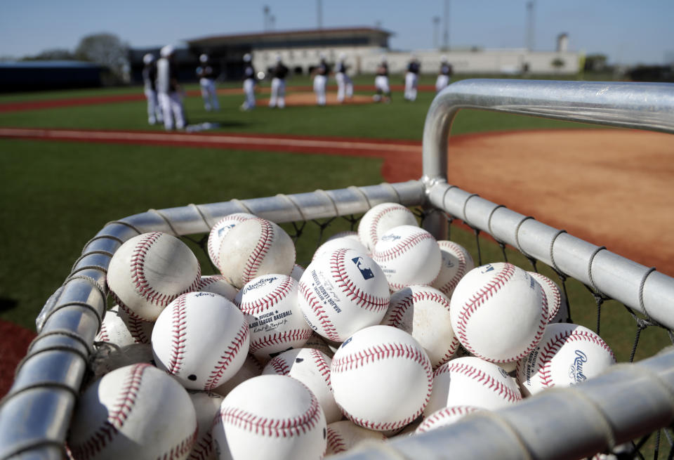 Baseballs used in MLB games have changed since mid 2015, and now there’s scientific proof. (AP Photo/Lynne Sladky)