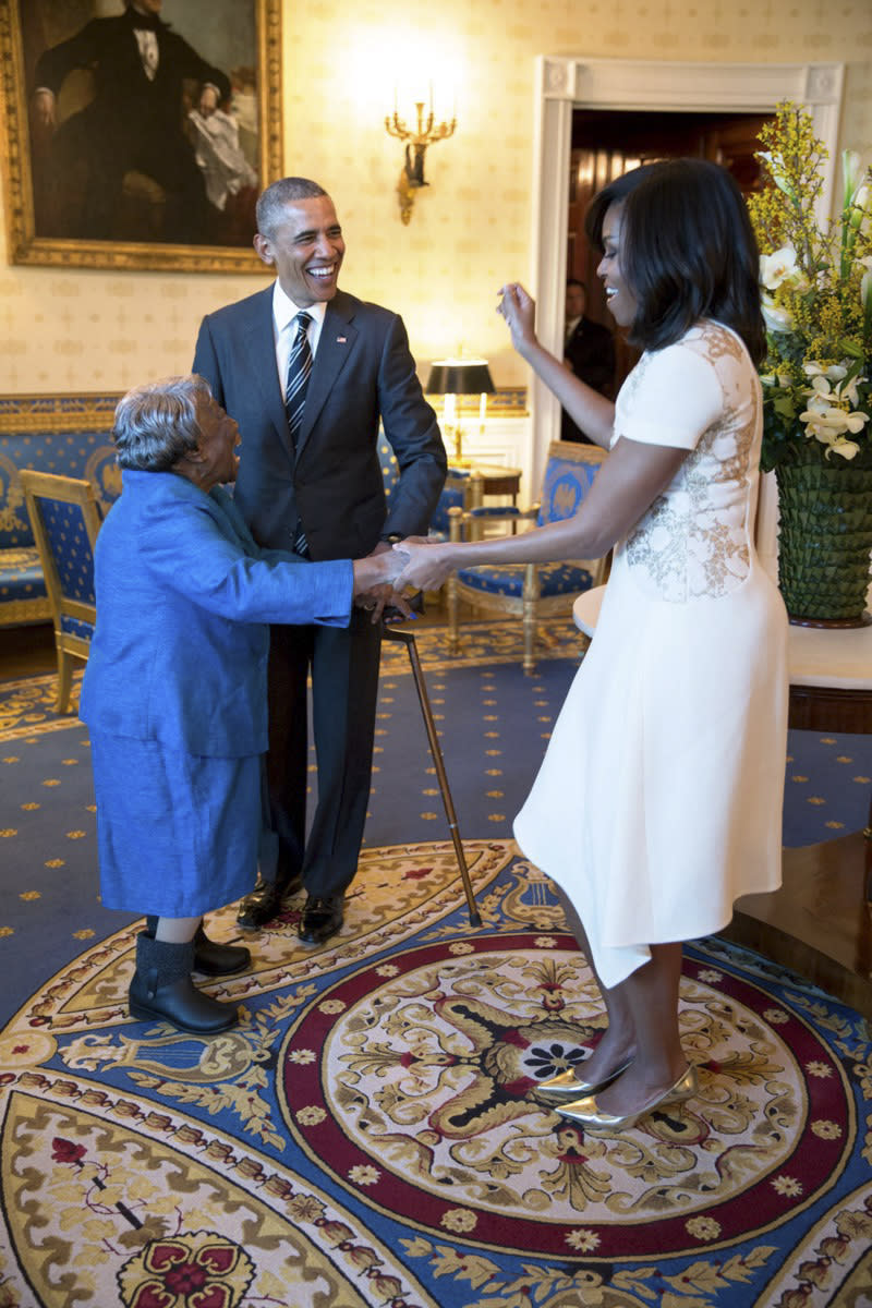 He invited this dancing 106-year-old to the White House.