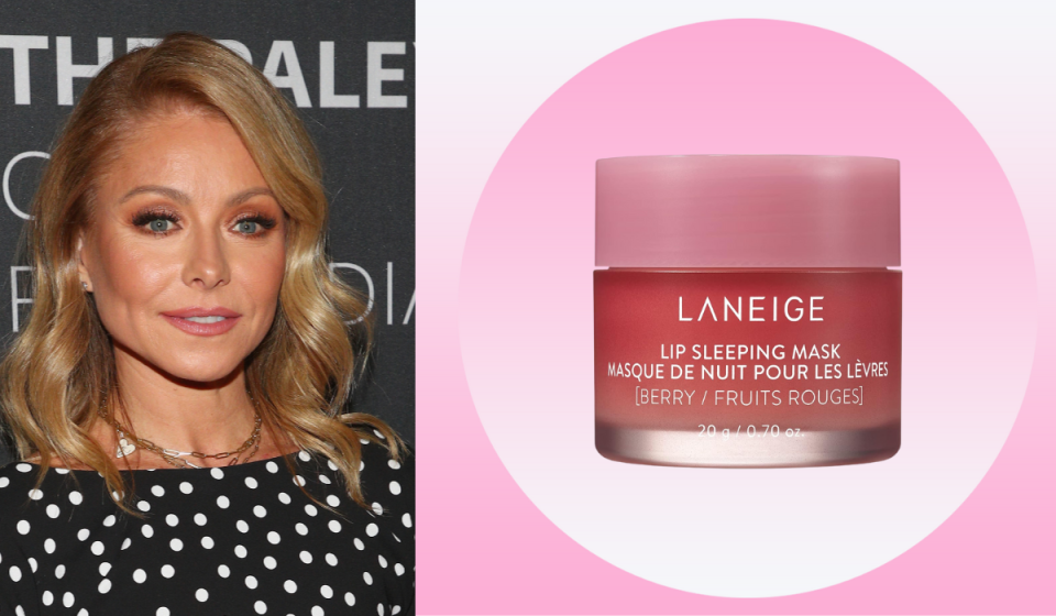 kelly ripa / the laneige lip sleeping mask in berry