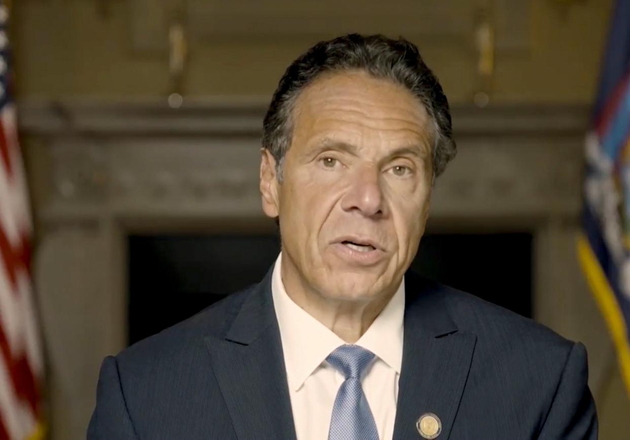 Cuomo Sexual Harassment Response (ASSOCIATED PRESS)