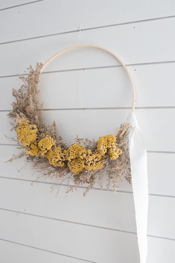 Dried Flowers Wreath