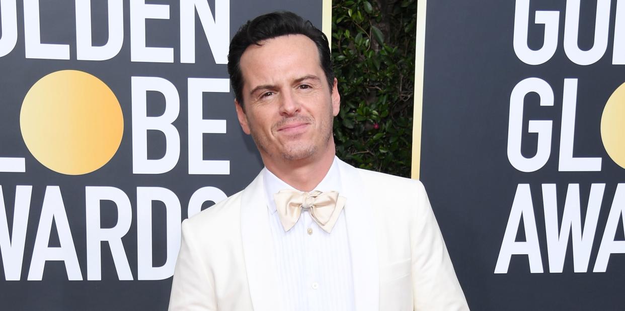 andrew scott attends the 77th annual golden globe awards at the beverly hilton hotel