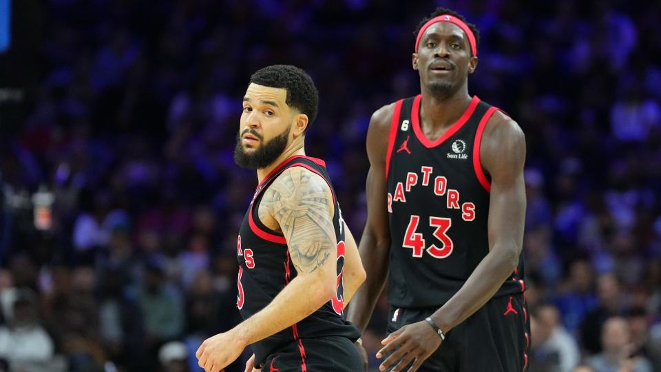 The Raptors' locker room was reportedly fractured beyond repair last season, forcing the front office into some changes this offseason. (Getty Images)