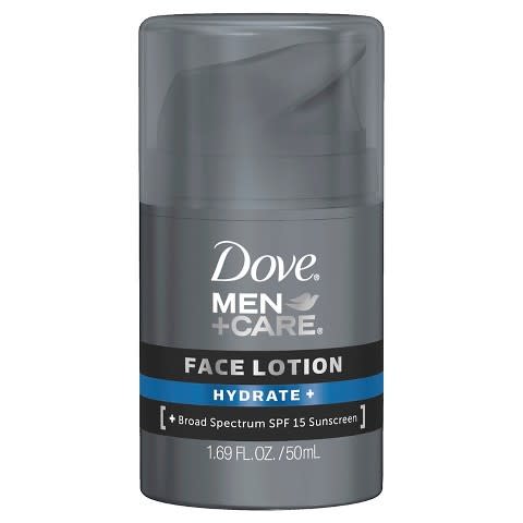 Dove Men+Care Hydrate+ Face Lotion with SPF 15