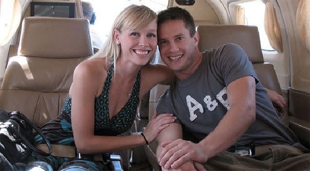 Sherri Papini was covered in bruises when she was found on the side of the road after her. Photo: Facebook