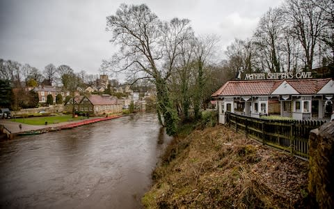 Old Mother Shipton’s Caves, which Wikipedia informs is the oldest tourist attraction in Britain to charge entry - Credit: CHARLOTTE GRAHAM