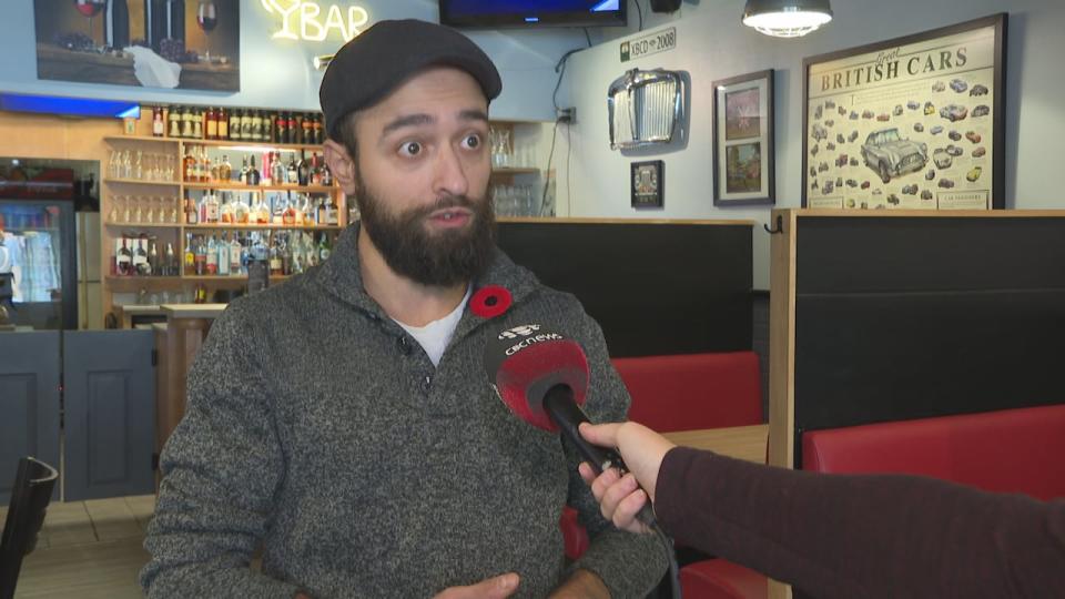 Hamed Voghoufi of Brits Fish and Chips in Charlottetown.