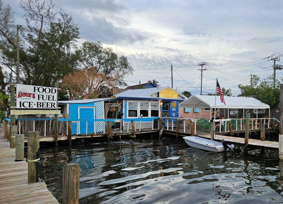 Annie's Bait & Tackle, on the Intracoastal Waterway in Cortez, photographed Sept. 30, 2023.