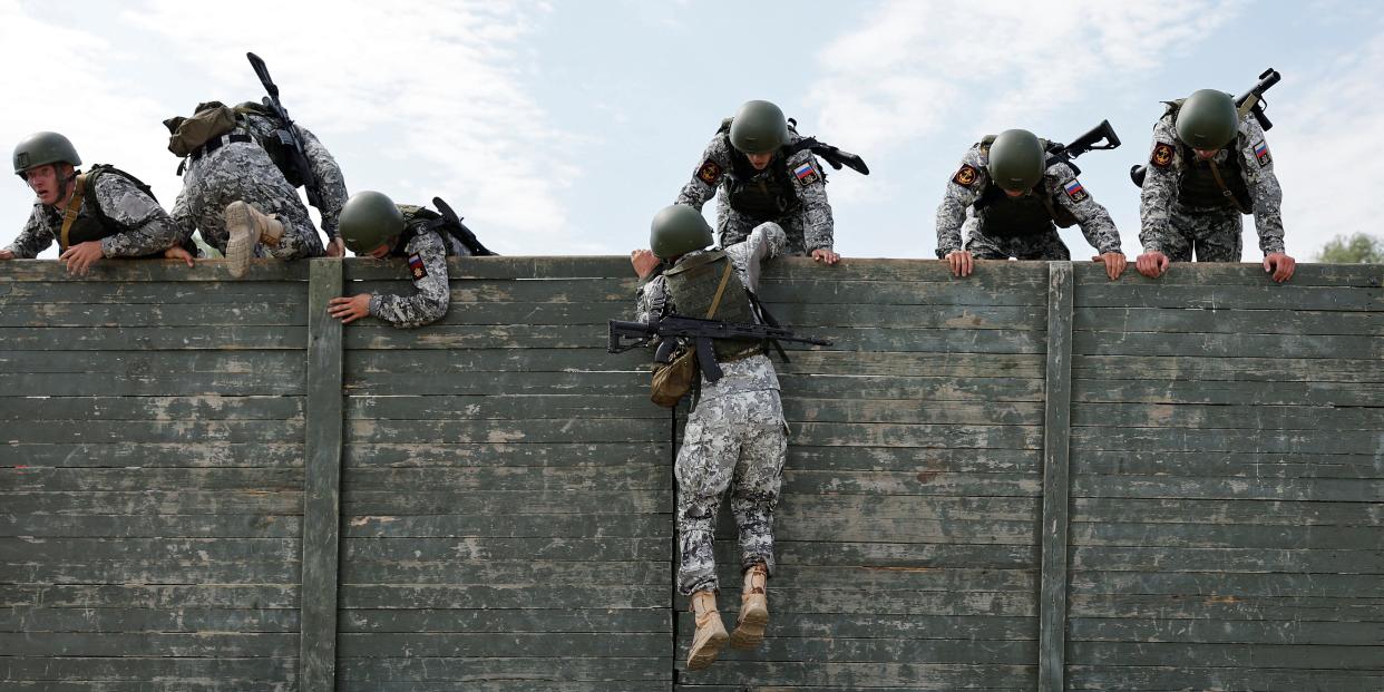 Russian marines Kaliningrad