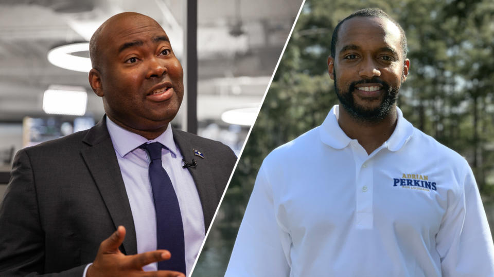 Jaime Harrison, Mayor Adrian Perkins