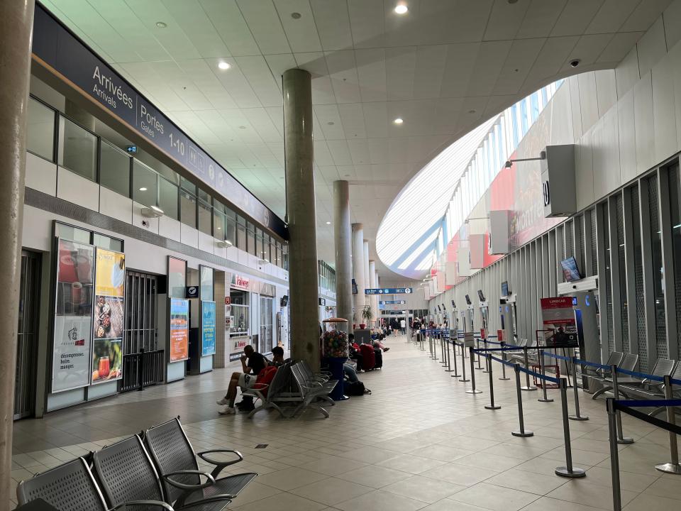 The bus station Gare d’Autobus de Montréal in Downtown Montréal.