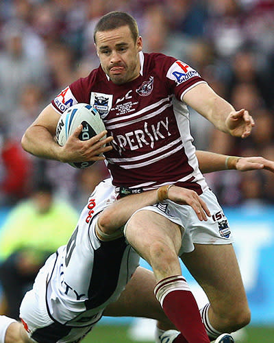 The winger spent six seasons with Manly before leaving to play for London Broncos in the English Super League.