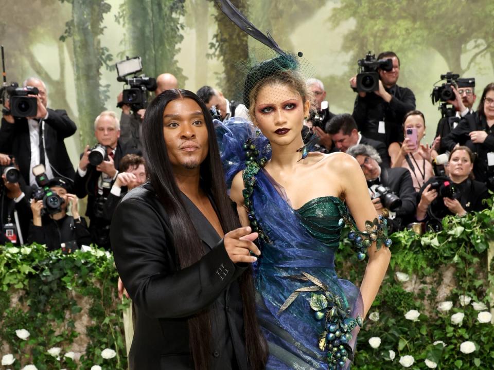 Law Roach attends the 2024 Met Gala with Zendaya (Getty Images)