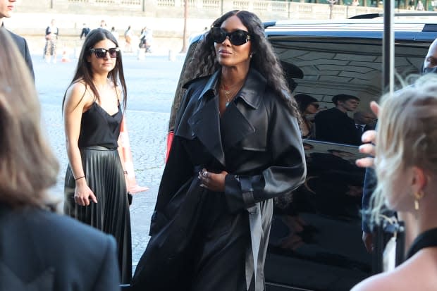 Naomi Campbell arriving at a Balenciaga dinner in Paris following the brand's haute couture show in July 2022.<p>Photo: Vittorio Zunino Celotto/Getty Images</p>