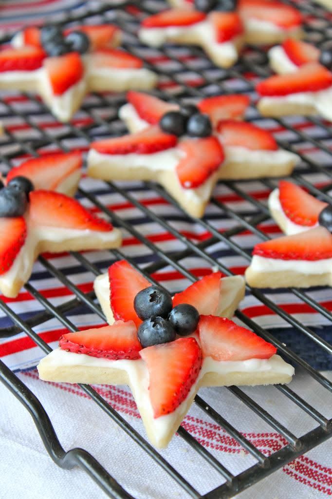 Patriotic Star Cookies