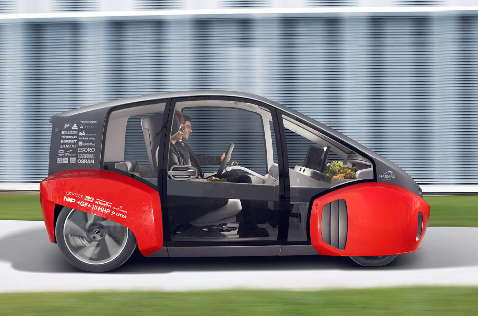 <p><span>Bonkers Swiss company Rinspeed unveiled its Oasis at the 2017 Consumer Electronics Show, and like all good commuter cars it featured its <b>own garden built into the dashboard</b>. Capable of driving itself, the Oasis also featured a temperature-controlled pizza compartment – of course.</span></p>