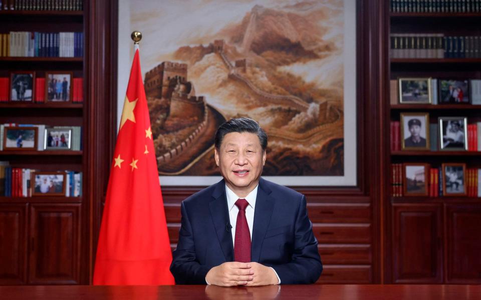 President Xi Jinping delivers a New Year's address