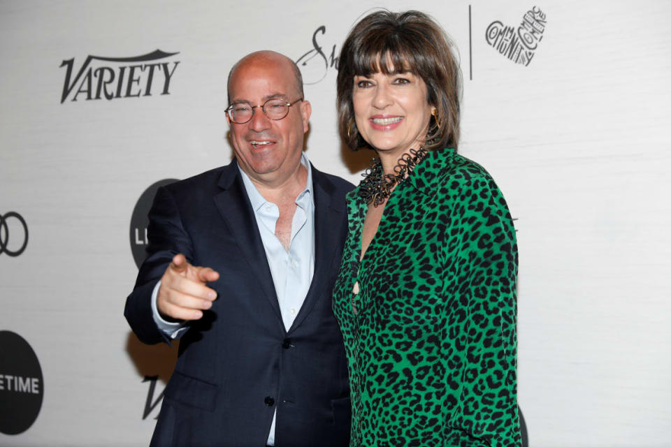 <div class="inline-image__caption"><p>Jeff Zucker and Christiane Amanpour</p></div> <div class="inline-image__credit">Shannon Stapleton/Reuters</div>