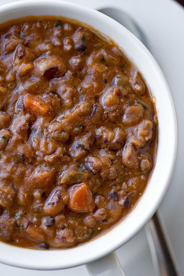<strong>Get the <a href="http://thecozyapron.com/a-cozy-stew-greek-style-black-eyed-pea-stew-an-homage-to-a-place-that-once-was/" target="_blank">Greek-Style, Black-Eyed Pea Stew recipe</a> from The Cozy Apron</strong>