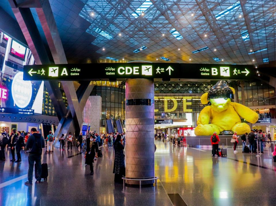 Hamad International Airport in Doha, Qatar — Doha, Qatar Trip 2021