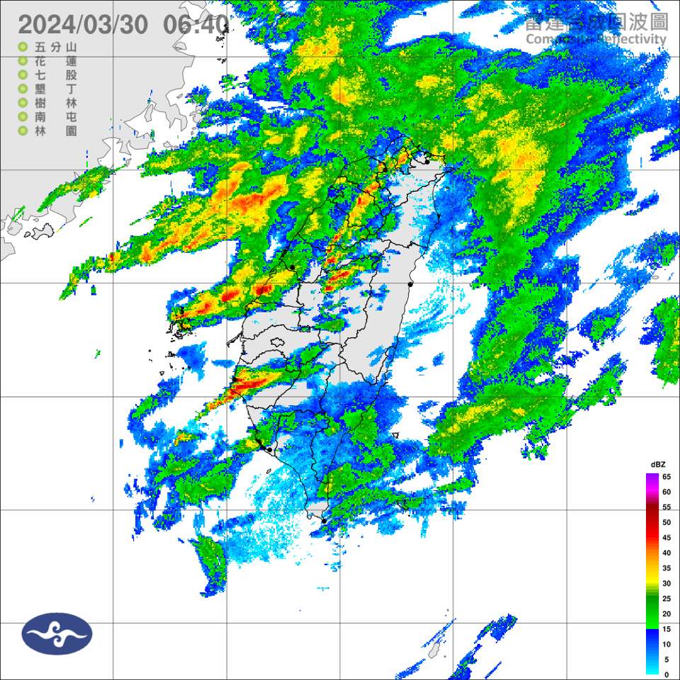 對流旺「3地區」防瞬間大雨、雷擊！「滿滿的回波」鄭明典示警台南