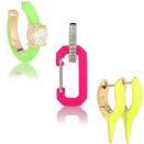 <p>"Another big focus is on neon-brights at the moment. Coming from the ready-to-wear this trend has also found a place in jewelry and it’s all about stacking neon shades together with diamonds in a very chic way."</p><p><a href="https://go.skimresources.com/?id=74968X1525079&xs=1&url=https%3A%2F%2Fwww.mytheresa.com%2Fen-us%2Fmelissa-kaye-aria-u-18kt-yellow-gold-and-diamond-ear-cuff-1636595.html%3Fcatref%3Dcategory" rel="noopener" target="_blank" data-ylk="slk:Melissa Kaye;elm:context_link;itc:0;sec:content-canvas" class="link ">Melissa Kaye</a> Aria U 18-Karat Yellow Gold Diamond Ear Cuff, $1,100</p><p><a href="https://go.skimresources.com/?id=74968X1525079&xs=1&url=https%3A%2F%2Fwww.mytheresa.com%2Fen-us%2Feera-small-chiara-18kt-white-gold-and-diamond-single-earring-1292609.html%3Fcatref%3Dcategory" rel="noopener" target="_blank" data-ylk="slk:EÉRA;elm:context_link;itc:0;sec:content-canvas" class="link ">EÉRA</a> Small Chiara 18-Karat White Gold Diamond Earring, $1,296</p><p><a href="https://go.skimresources.com/?id=74968X1525079&xs=1&url=https%3A%2F%2Fwww.mytheresa.com%2Fen-us%2Fmelissa-kaye-lolo-needle-18kt-gold-earrings-1381260.html%3Fcatref%3Dcategory" rel="noopener" target="_blank" data-ylk="slk:Melissa Kaye;elm:context_link;itc:0;sec:content-canvas" class="link ">Melissa Kaye</a> Lolo Needle 18-Karat Gold Earrings, $1,750 </p>