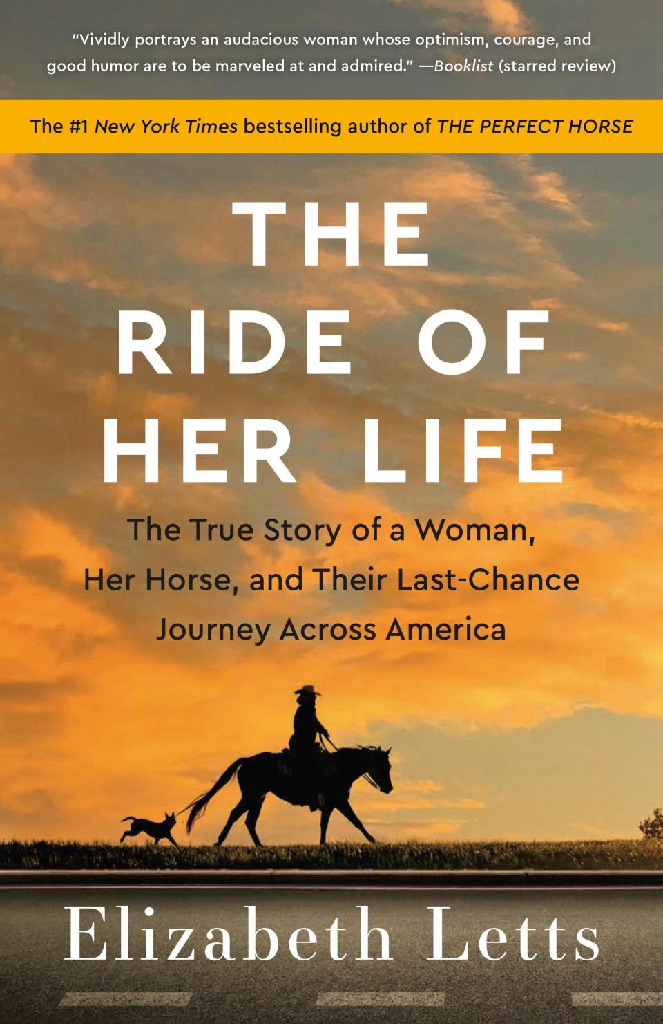 Elizabeth Letts, author of "The Ride of Her Life: The True Story of a Woman, Her Horse, and Their Last-Chance Journey Across America," will speak in Naples on Jan. 22, 2024, in the Collier Friends of the Library Nonfiction Author Series.