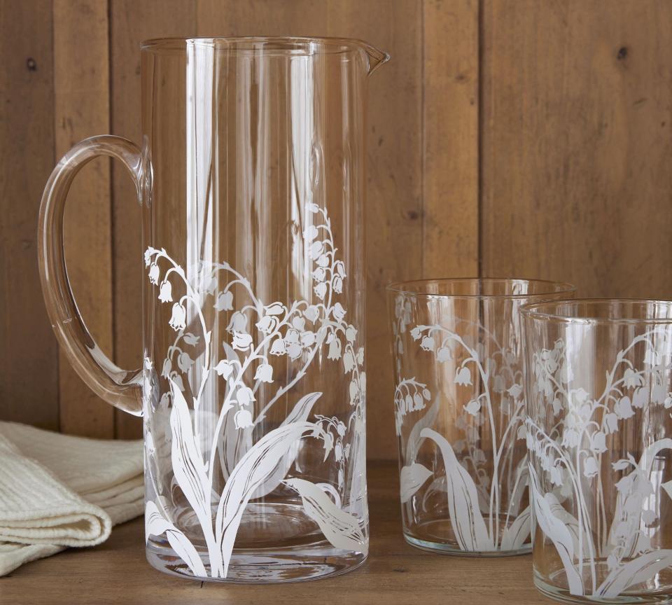 <p><a href="https://go.redirectingat.com?id=74968X1596630&url=https%3A%2F%2Fwww.potterybarn.com%2Fproducts%2Fmonique-lhuillier-lily-valley-pitcher%2F&sref=https%3A%2F%2Fwww.elledecor.com%2Fg46365446%2Fshop-monique-lhuillier-x-pottery-barn%2F" rel="nofollow noopener" target="_blank" data-ylk="slk:Shop Now;elm:context_link;itc:0;sec:content-canvas" class="link ">Shop Now</a></p><p>Lily of the Valley Pitcher</p><p>potterybarn.com</p><p>$49.00</p>