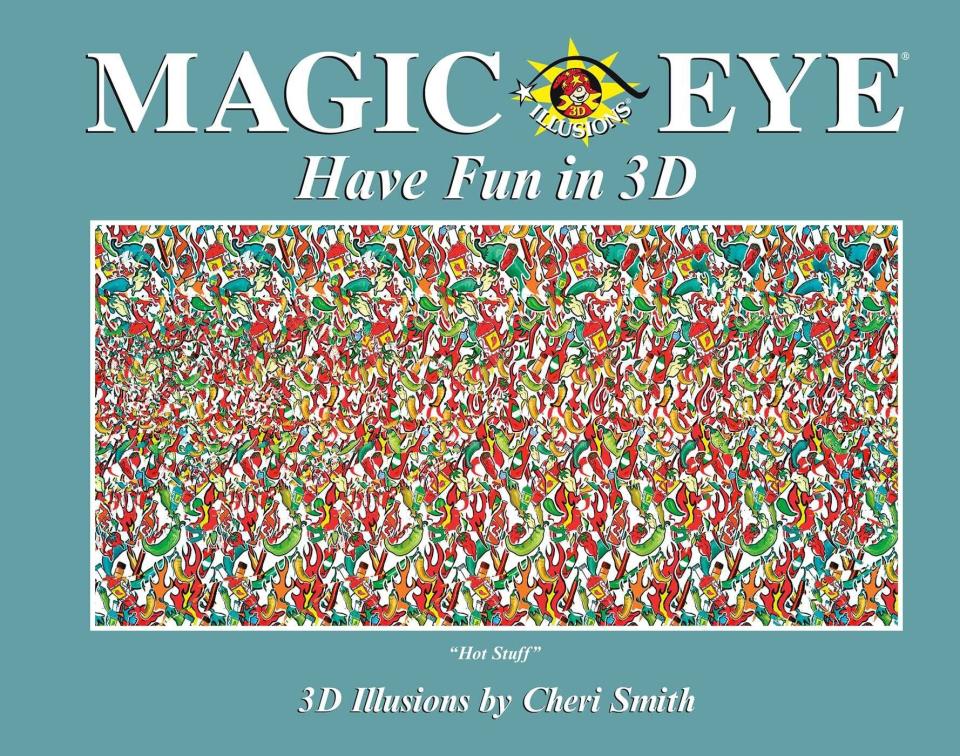 Magic Eye books topped the best-seller charts in the 1980s