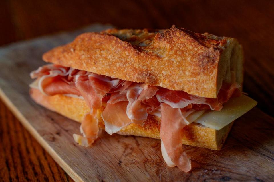 Bocadillos are traditional Spanish baguette sandwiches with meat and cheese. Marina’s Tapas will offer three versions. Ryan Allen