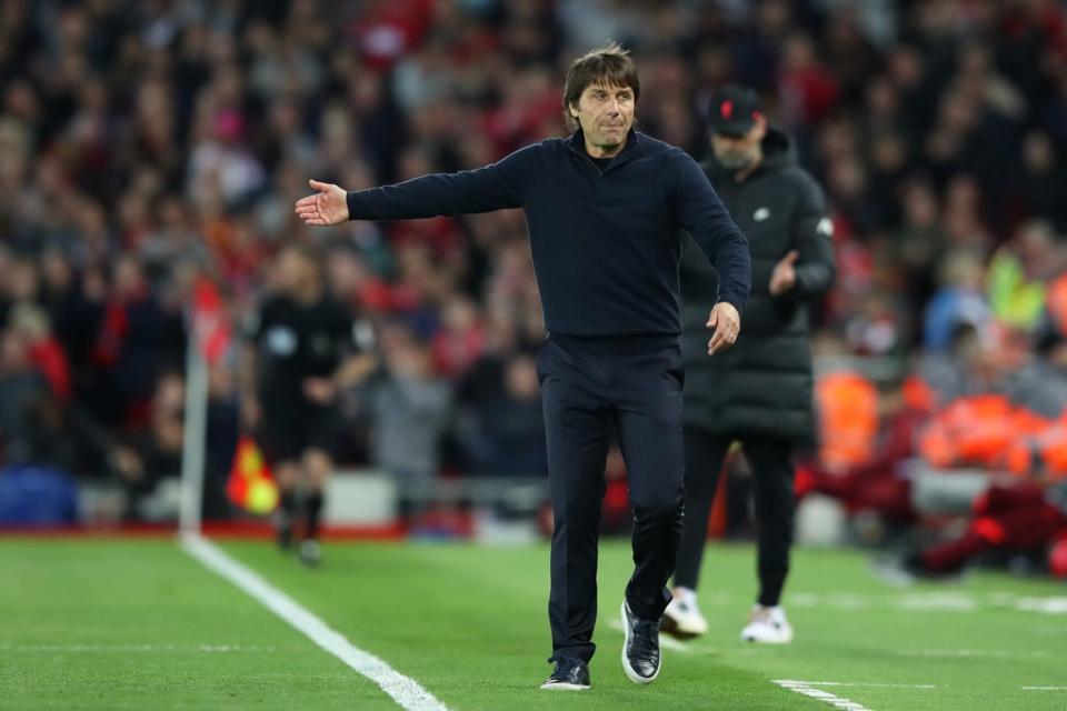 Conte will be gunning for a win  (Tottenham Hotspur FC via Getty I)