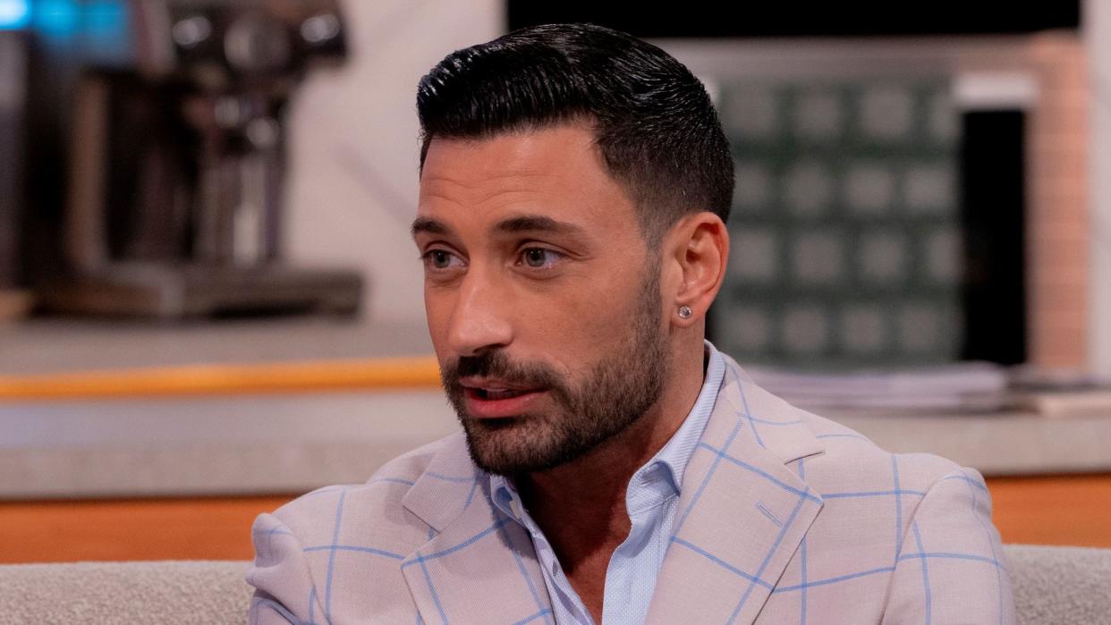 Giovanni Pernice on Lorraine TV show, London, UK - 19 Mar 2024