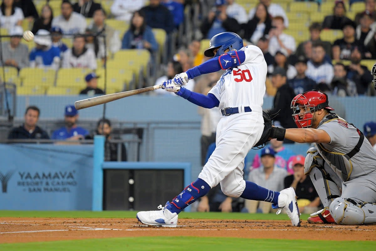 DEP-BEI CARDENALES-DODGERS (AP)