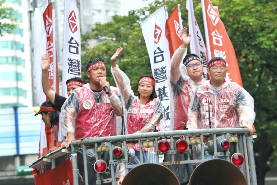 台灣基進黨今日在國民黨中養黨部發表演講    圖：台灣基進提供