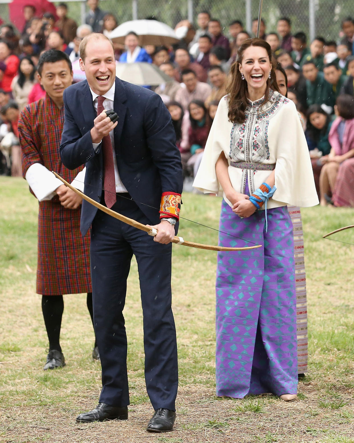 The Duke and Duchess Of Cambridge Visit India and Bhutan - Day 5