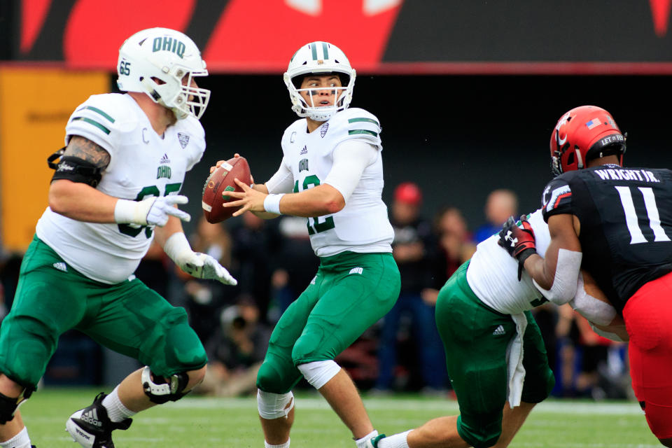 Nathan Rourke has 22 passing TDs and 13 rushing TDs. (Justin Casterline/Getty Images)