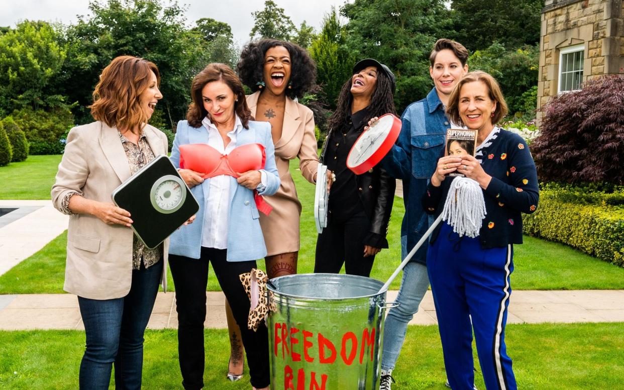 Jacqueline Gold, Shirley Ballas, Chidera Eggerue, Sinitta, Suzi Ruffell and Kirsty Wark - BBC