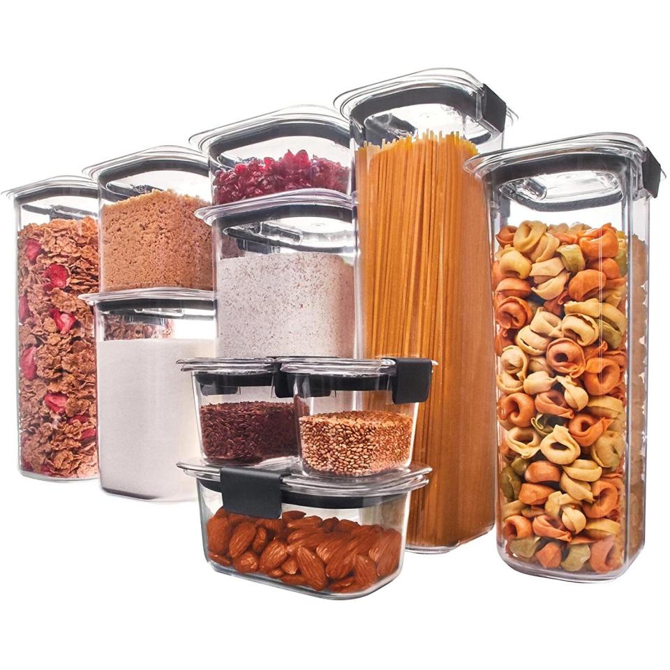 Rubbermaid Brilliance Pantry Organization &amp; Food Storage Containers