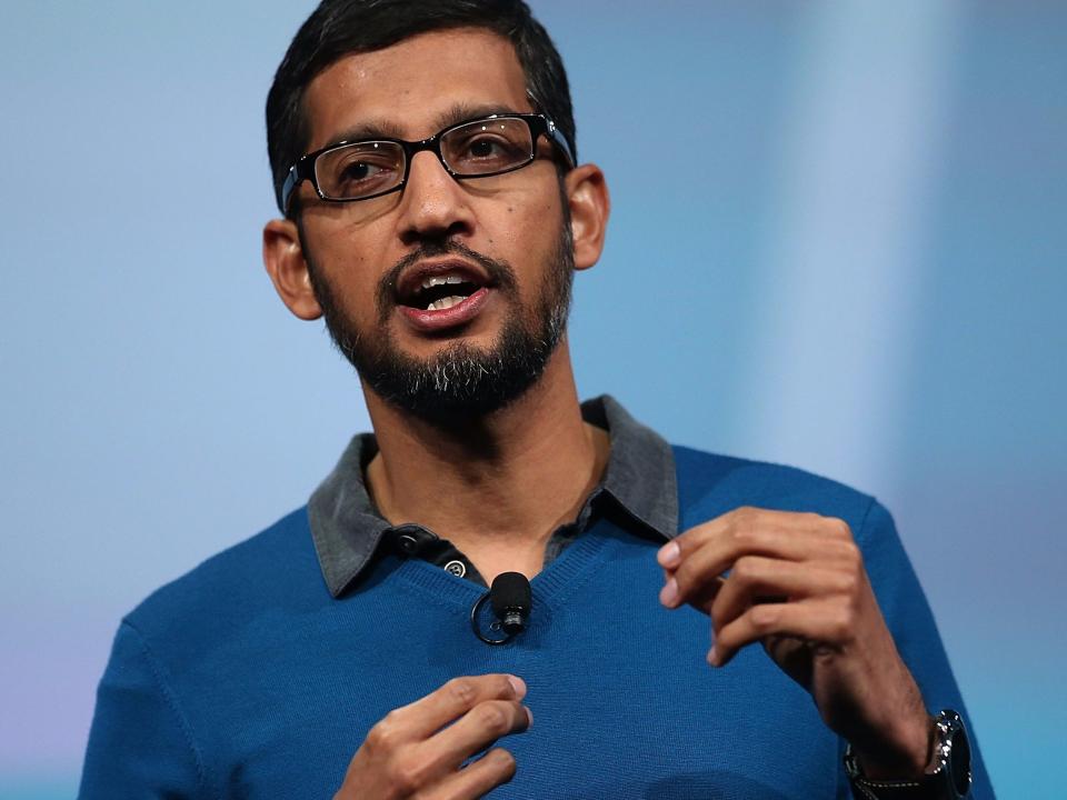 sundar pichai google android