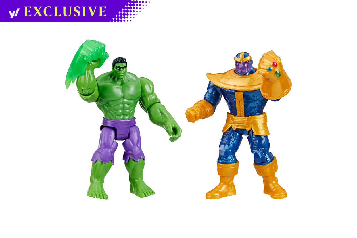 Marvel Avengers Epic Hero Series Deluxe Action Figures: Hulk and Thor (Courtesy of Hasbro)