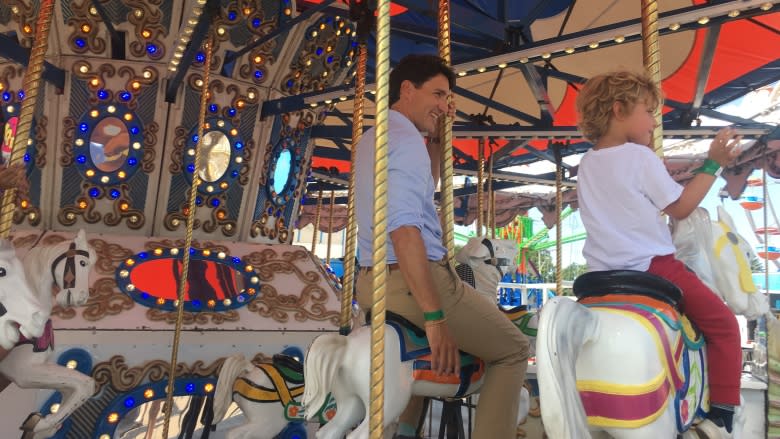 Why Justin Trudeau brought his son to P.E.I.